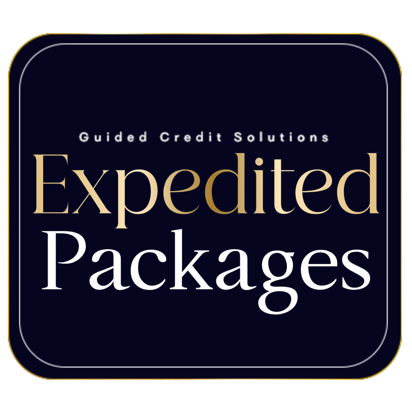 Expedited Credit Repair Packages